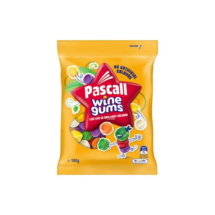 Pascall Wine Gums 180g