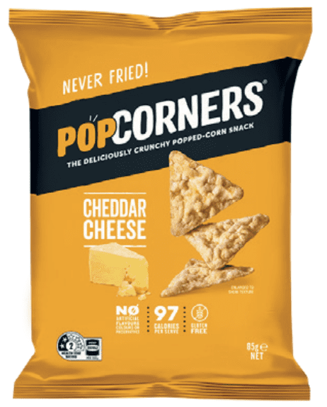 Popcorners Cheddar Cheese 85G