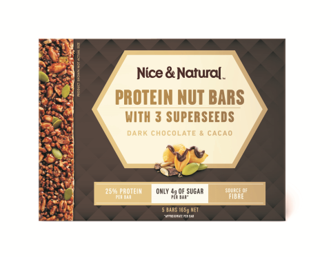 Protein Nut Bars DarkChoco Cacao 5-pack 165g