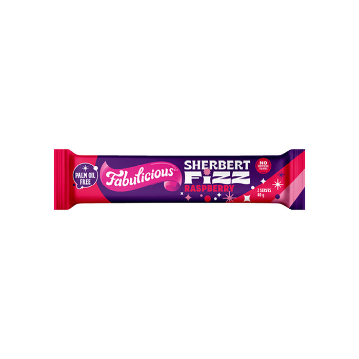 RJ's Fabulicious Raspberry Sherbet Fizz 40g