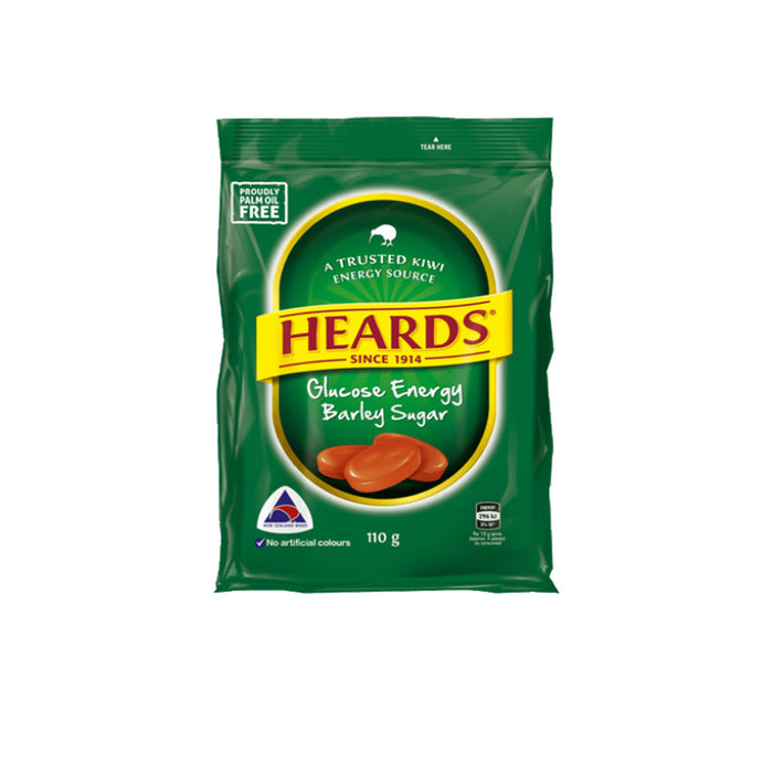 RJ's Heards Glucose Energy Barley Sugar 110g