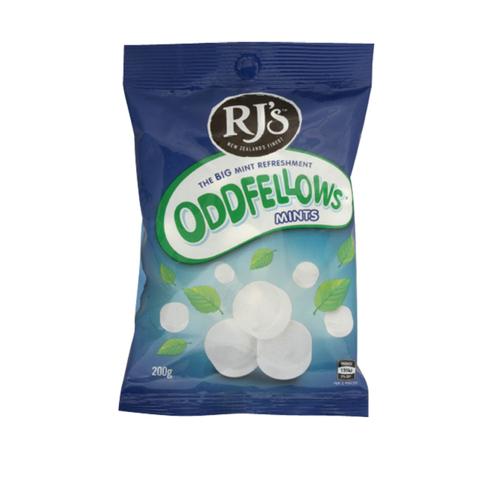 RJ's Oddfellows Mints 200g