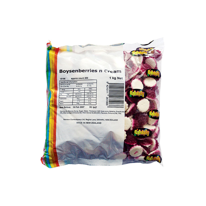 Rainbow Boysenberries and Creams 1kg