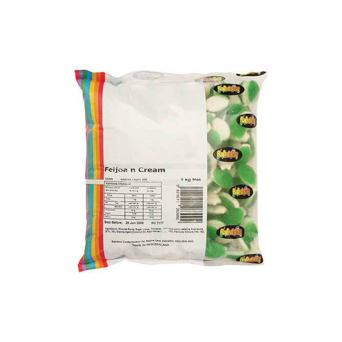 Rainbow Feijoa and Cream 1kg