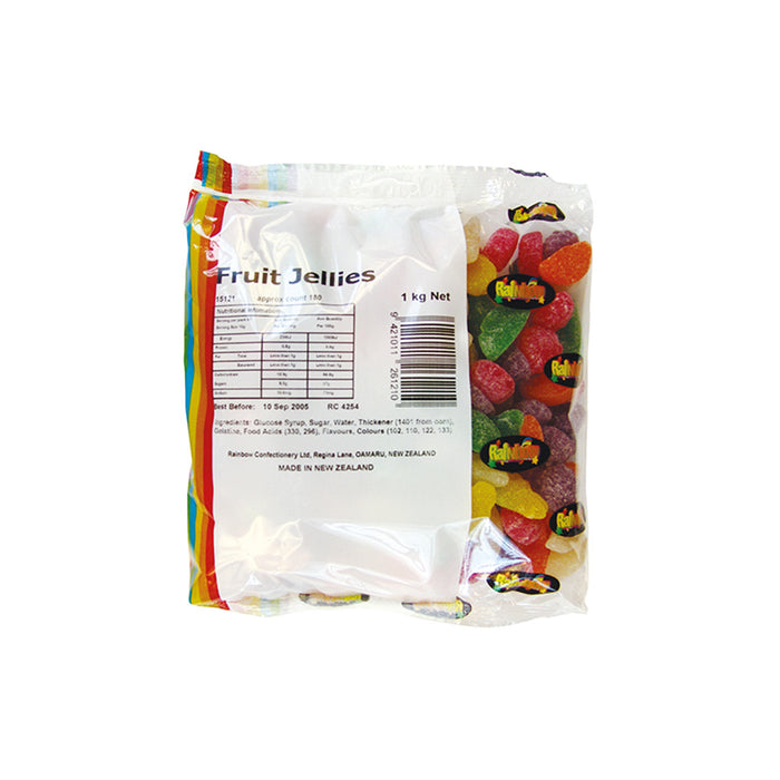 Rainbow Fruit Jellies 1kg