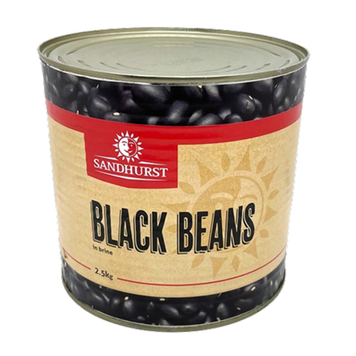 Sandhurst Black Beans In Brine 2.5kg