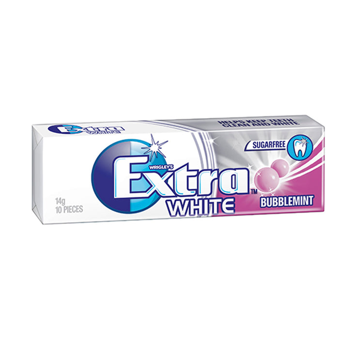 Wrigley's Extra Bubblemint Sugar Free Chewing Gum