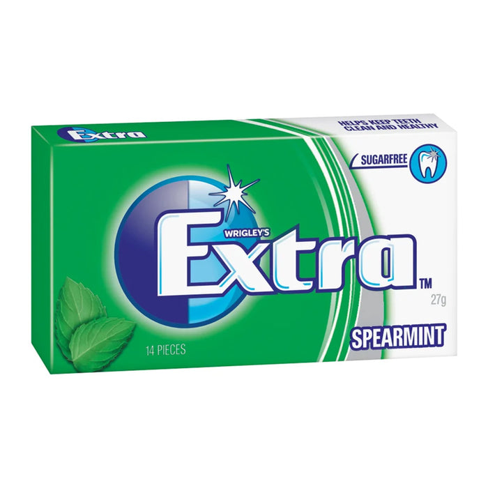 Wrigley's Extra Spearmint Sugar Free Chewing Gum Bottle