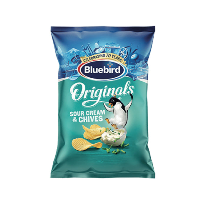 Bluebird Originals Sour Cream & Chives 150G