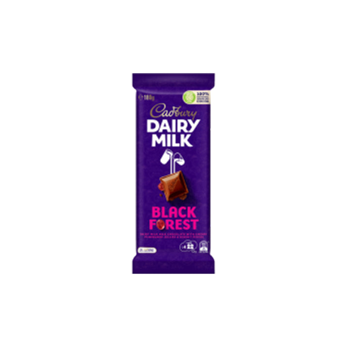 Cadbury Dairy Milk Black Forest Block 180G