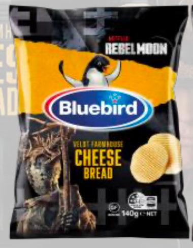 Bluebird Originals Netflix Farmhouse Cheese Bread 140G