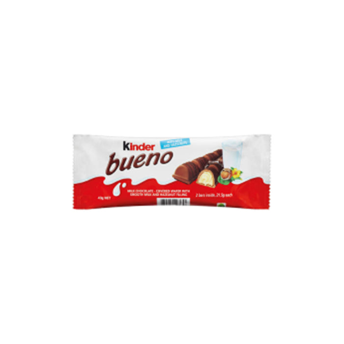 Kinder Bueno Chocolate Bar 2 x 21.5G