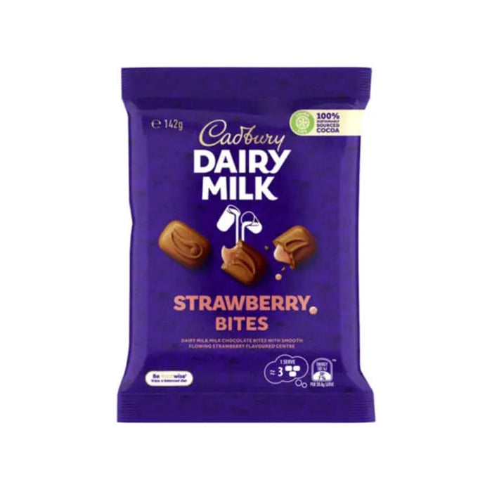 Cadbury Dairy Milk Strawberry Bites 142G