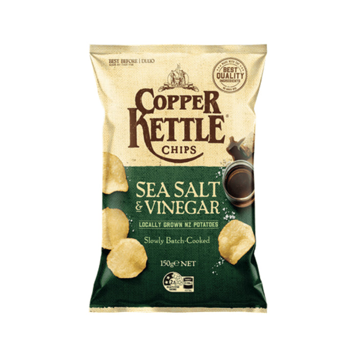 Copper Kettle Salt & Vinegar 150G Reduced price