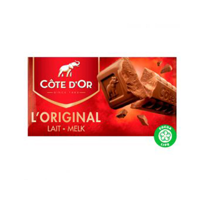 Cote d'Or Milk chocolate tablet 2-pack