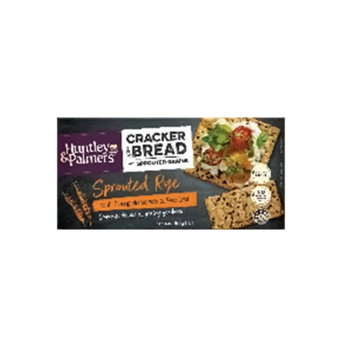 Huntly & Palmers Cracker Bread Sprouted Rye 180G