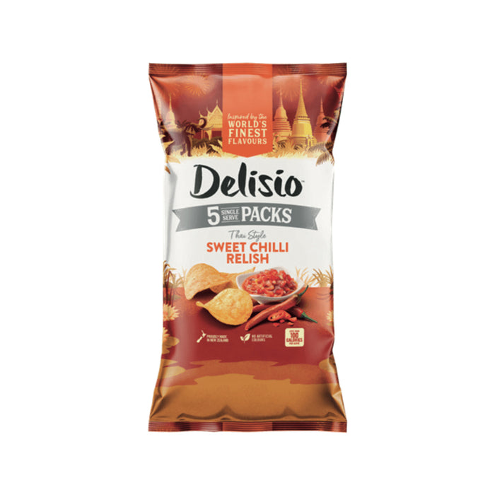 Delisio Sweet Chilli Relish 5-pack 90G