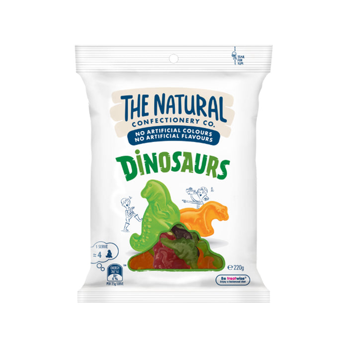 The Natural Confectionery Co. Dinosaurs 220G