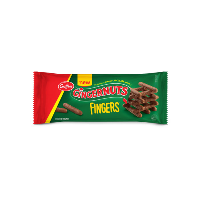 Gingernut Fingers Chocolate 200g