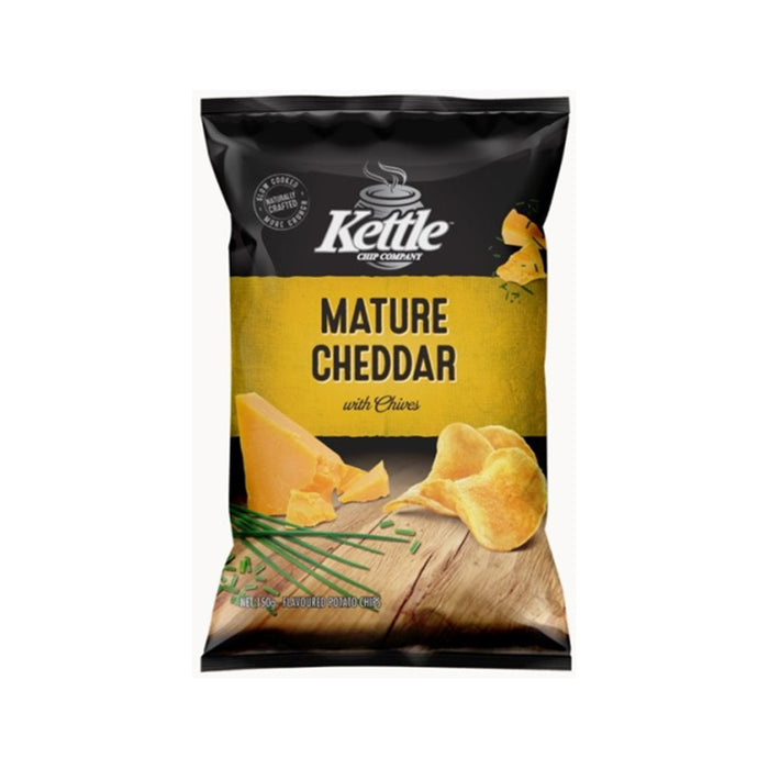 KCC KETTLE MATURE CHEDDAR CHIVES 150G