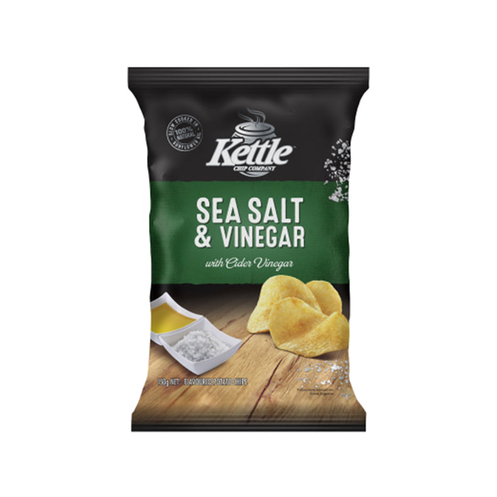 Kettle Chip Company Sea Salt & Vinegar 150g