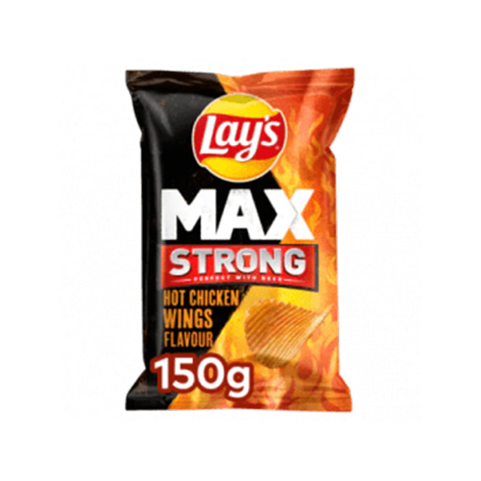 Lays Max strong hot chicken wings chips