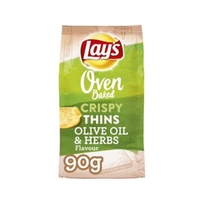 Lays Oven baked crunchy olive and herbs biscuits