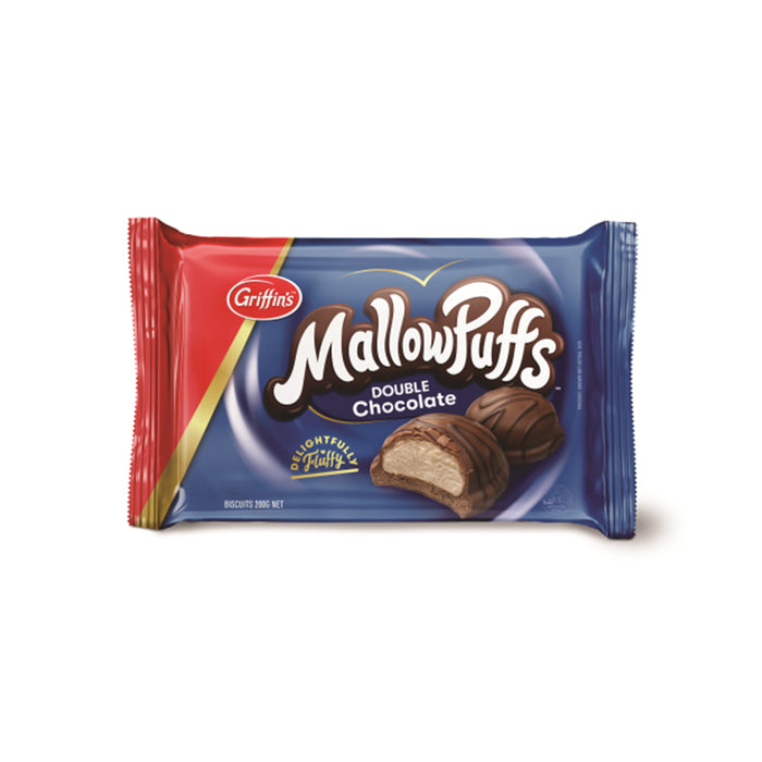 Mallowpuffs Double Chocolate 200g