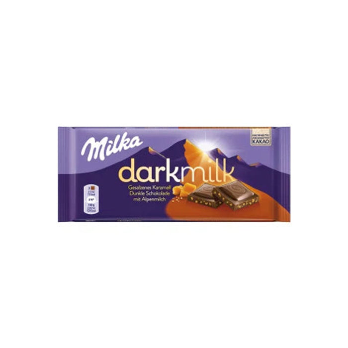 Milka Dark Milk Salted Caramel 85G