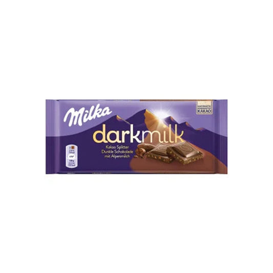 Milka Dark Milk Cocoa Chips 85G