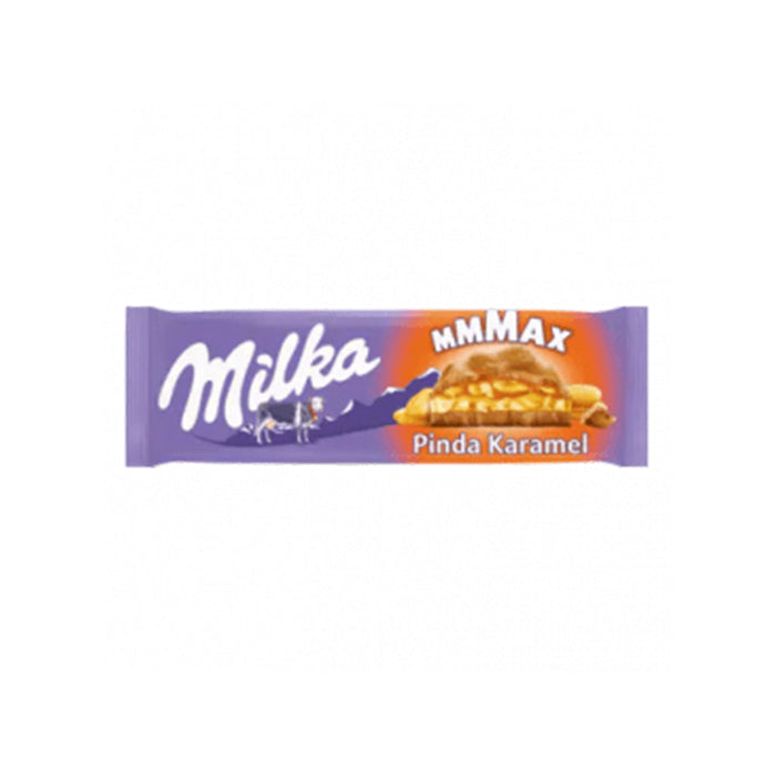 Milka Mmmax peanut caramel chocolate tablet