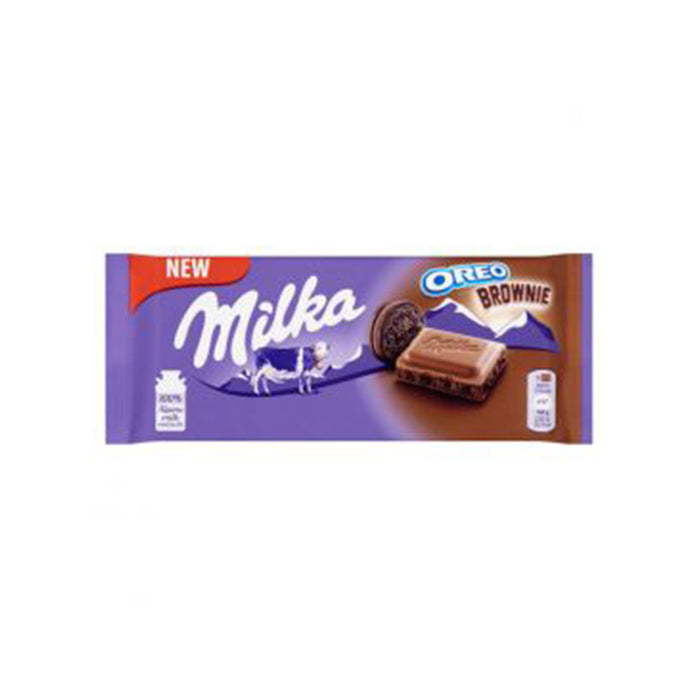 Milka Oreo brownie chocolate tablet