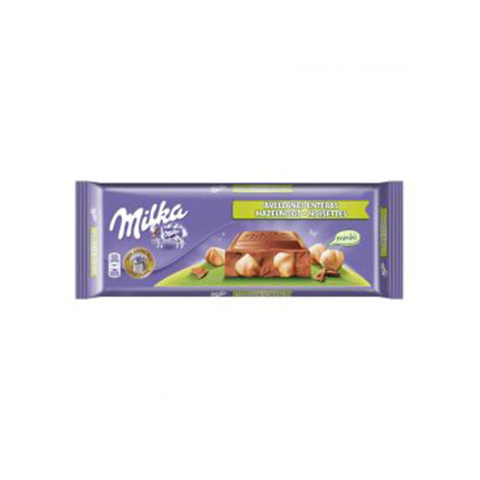 Milka Chocolate tablet with whole nuts