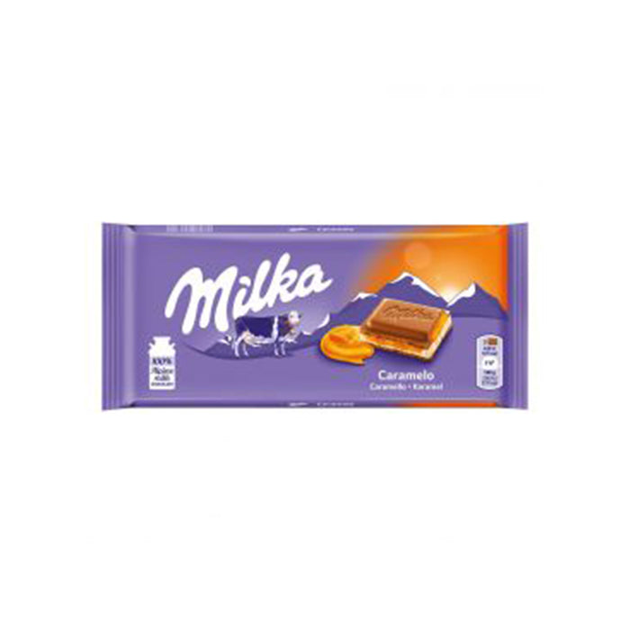 Milka Chocolate caramel tablet