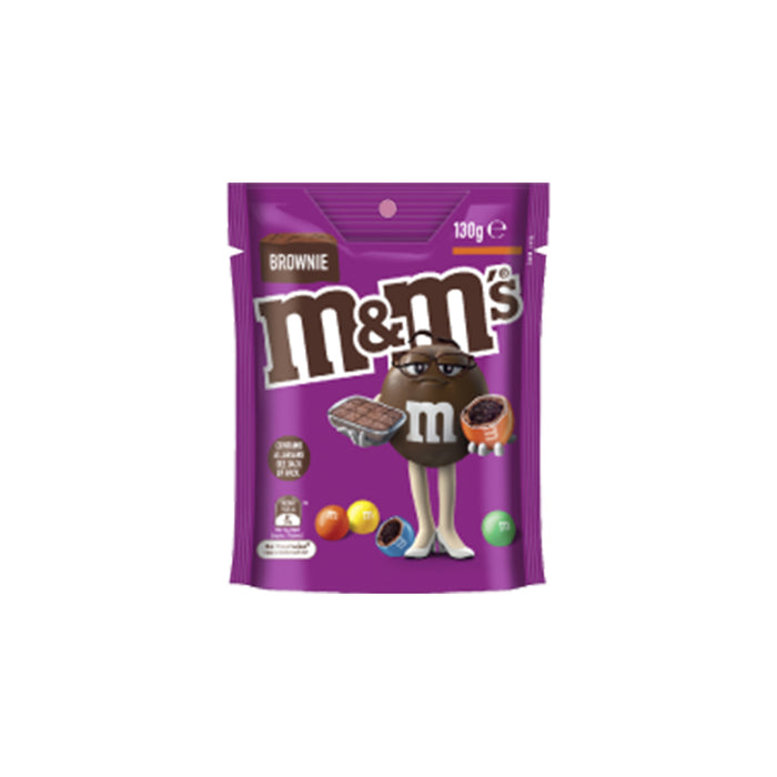 M&M's Brownie Chocolate Pouch 130G