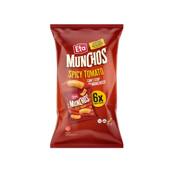 Munchos Multi Spicy Tomato 6-pack 84g