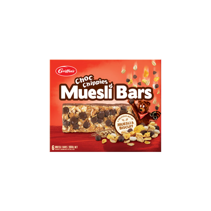 CB Muesli Bar Choc Chippie 6-pack 180g