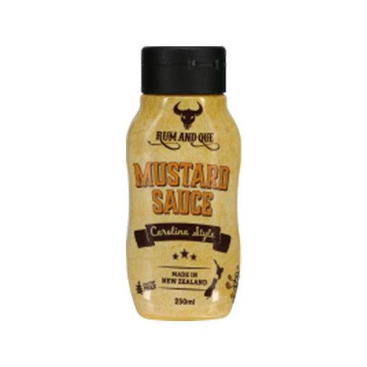 Rum And Que Carolina Style Mustard Sauce 250ML