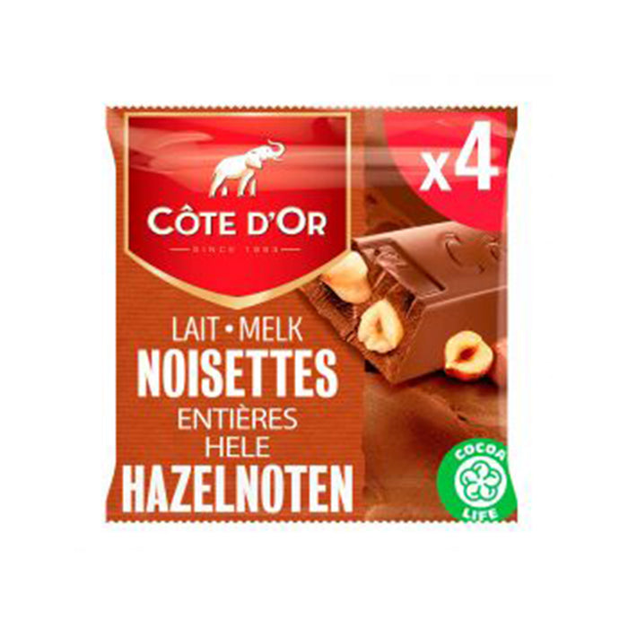 Cote d'Or Milk chocolate nuts tablets