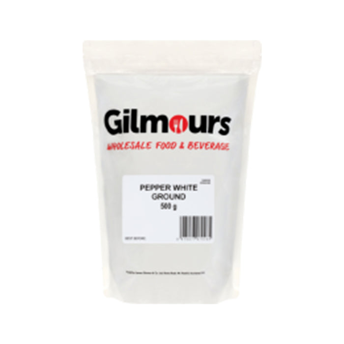 Gilmours White Ground Pepper 500G