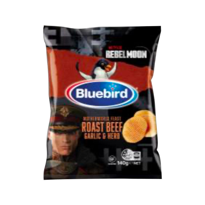 Bluebird Originals Netflix Roast Beef With Garlic & Herb 140G