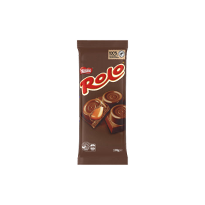 Nestle Rolo Milk Chocolate Block 170G