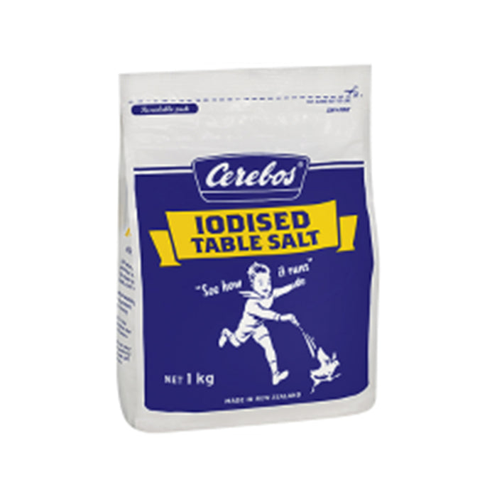 Cerebos Iodised Table Salt 1KG