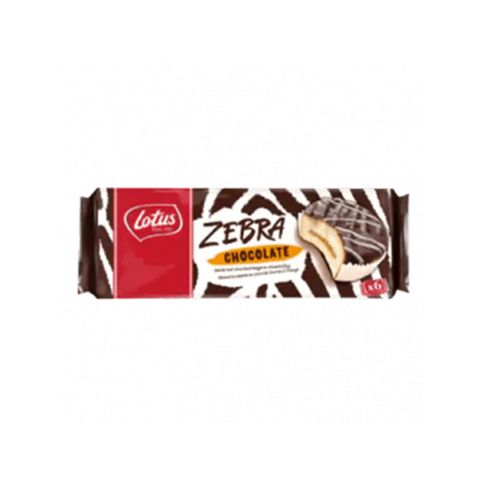 Lotus Zebra chocolate cookies