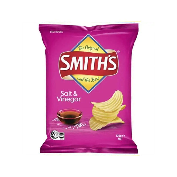 Smiths Crinkle Cut Salt & Vinegar 170G