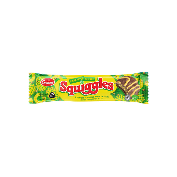 SQUIGGLES PINEAPPLE CHUNKS 195G