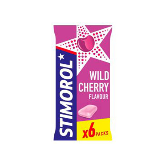 Stimorol Wild cherry chewing gum 6-pack