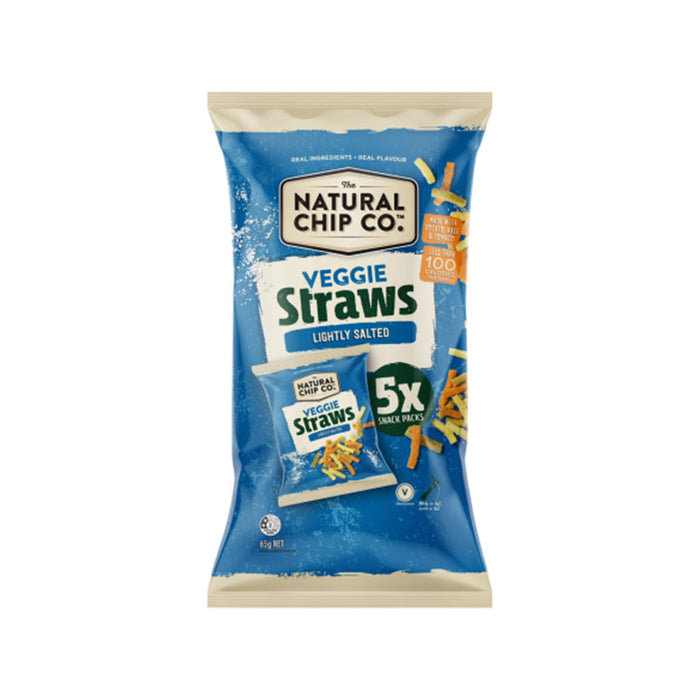 Veggie Straws Multi Lightly Salted 5-pack 65g