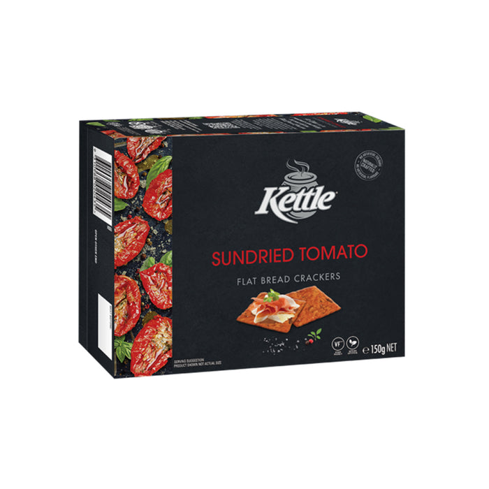 Kettle Flat Bread Crackers Sundried Tomato 150G