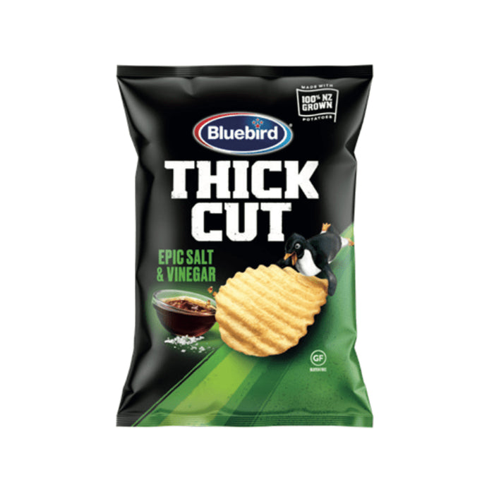 Bluebird Thick Cut Epic Salt & Vinegar 150G